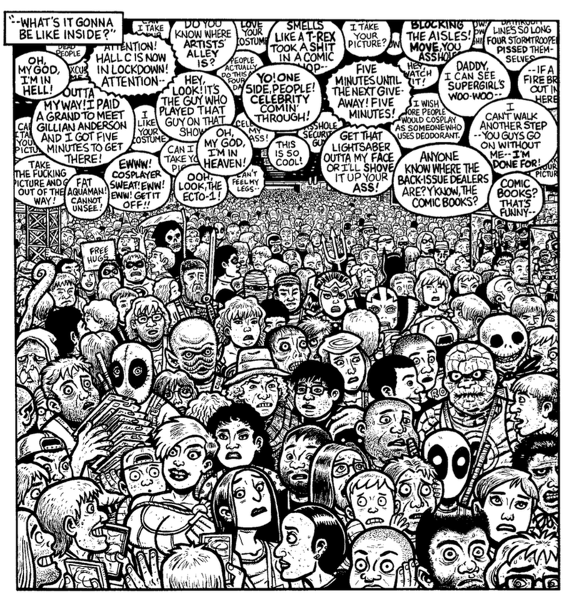 Illustration for article titled In Eltingville Club, The Worst Nerds in the World Have Grown Up and It’s Just Awful